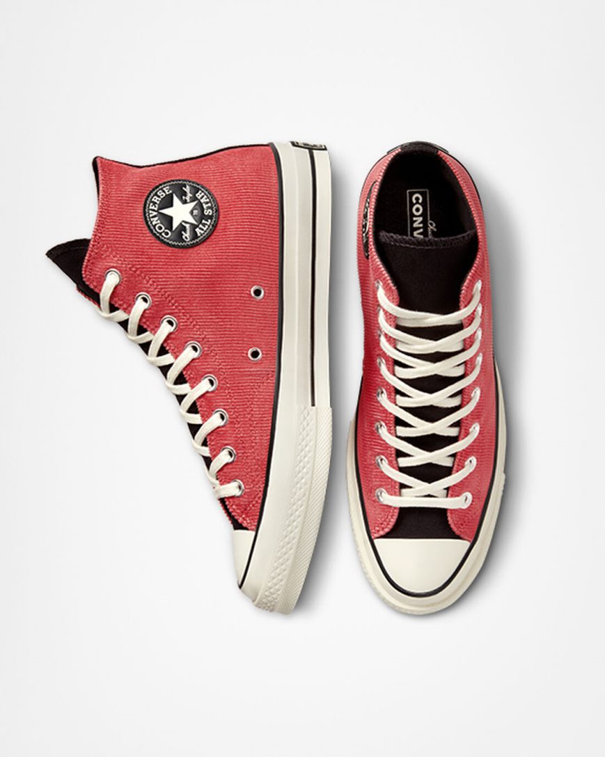 Tenisky Vysoke Converse Chuck 70 Workwear Panske Červené Čierne | SK JNFZY9